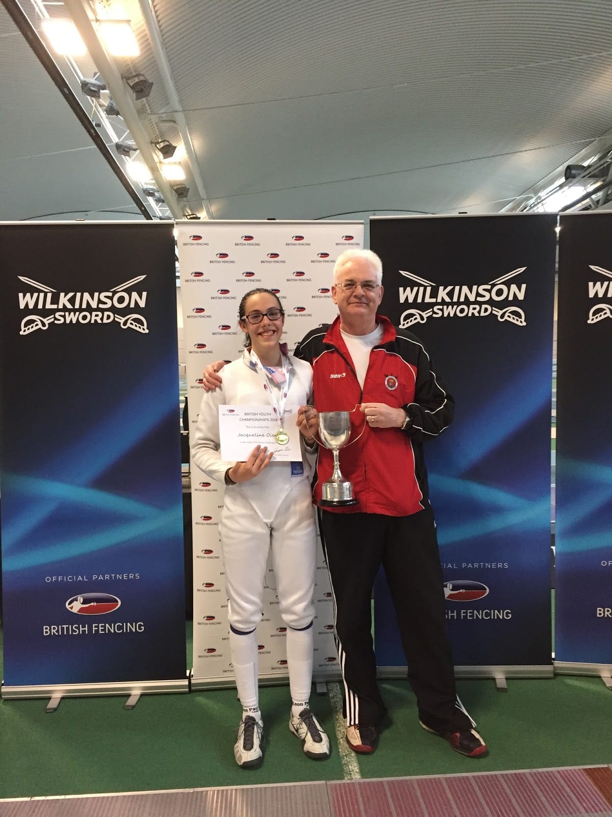 Jackie Oien U16 British Youth Champion 2016