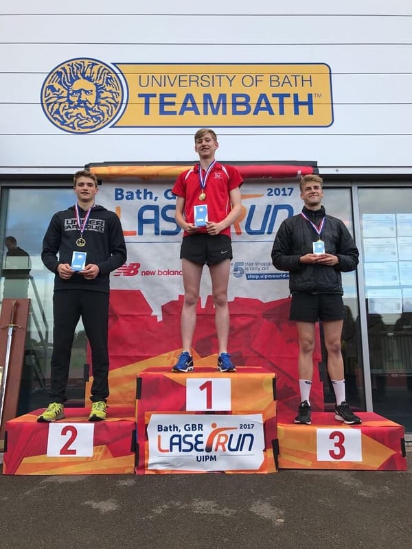 George Budden U22 National Pentathlon Champion 2017